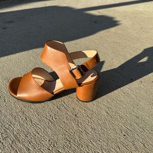 Ecco Women's Tan Heeled Sandals